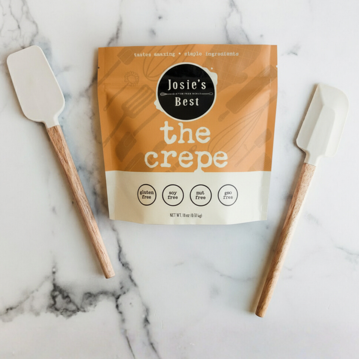 Silicone Kitchen Spatulas | Ivory - Heartfelt Gift Box
