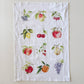 Fruit cotton flour sack tea towel - Heartfelt Gift Box