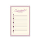 Current Tasks Notepad