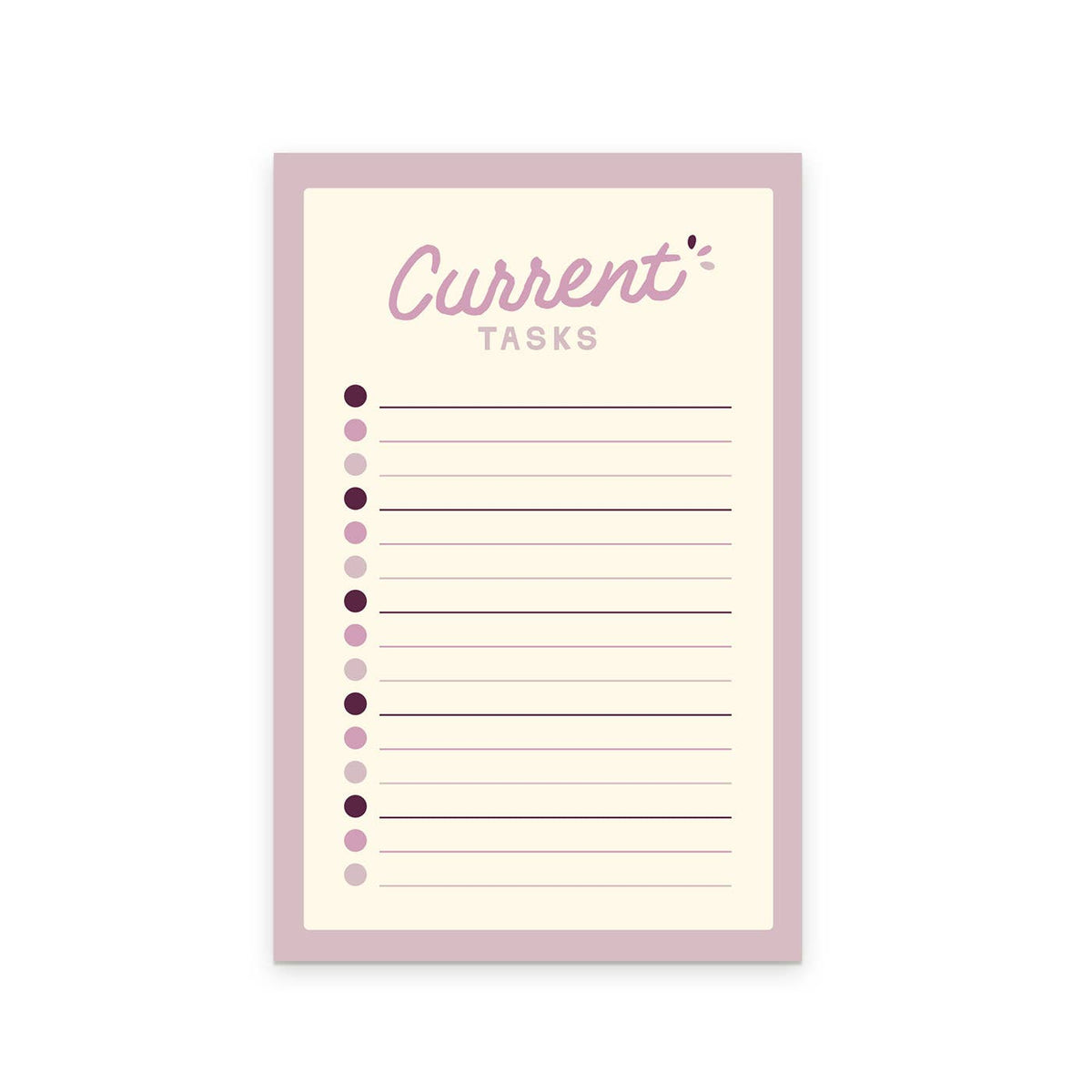 Current Tasks Notepad