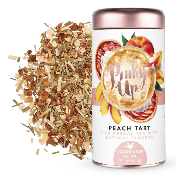 Peach Crisp Loose Leaf Hot or Iced Tea Tin