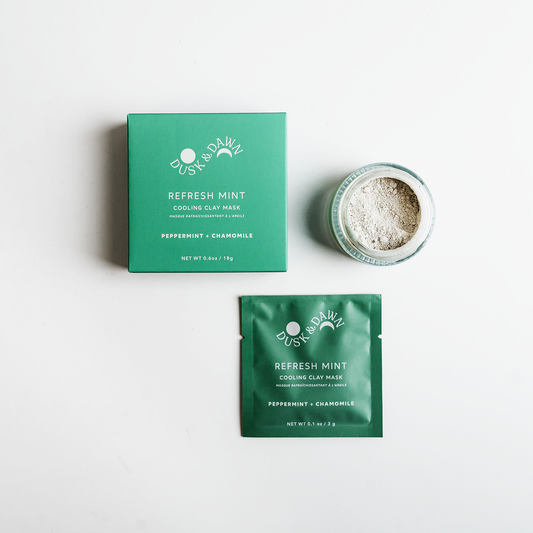 Refresh Mint Cooling Clay Dry Mask | Single Treatment