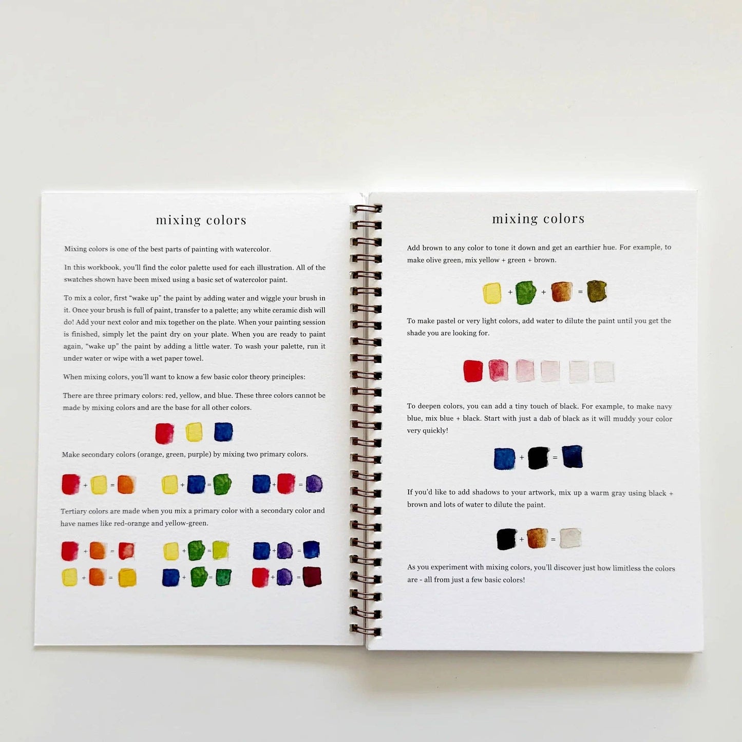 Fruit Watercolor Workbook - Heartfelt Gift Box