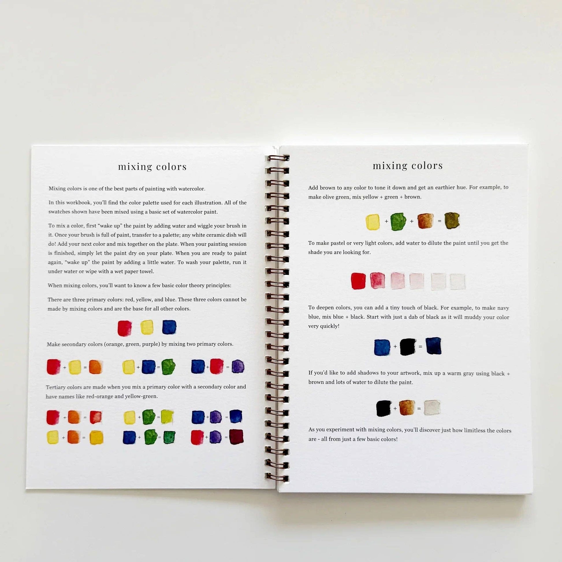 Fruit Watercolor Workbook - Heartfelt Gift Box