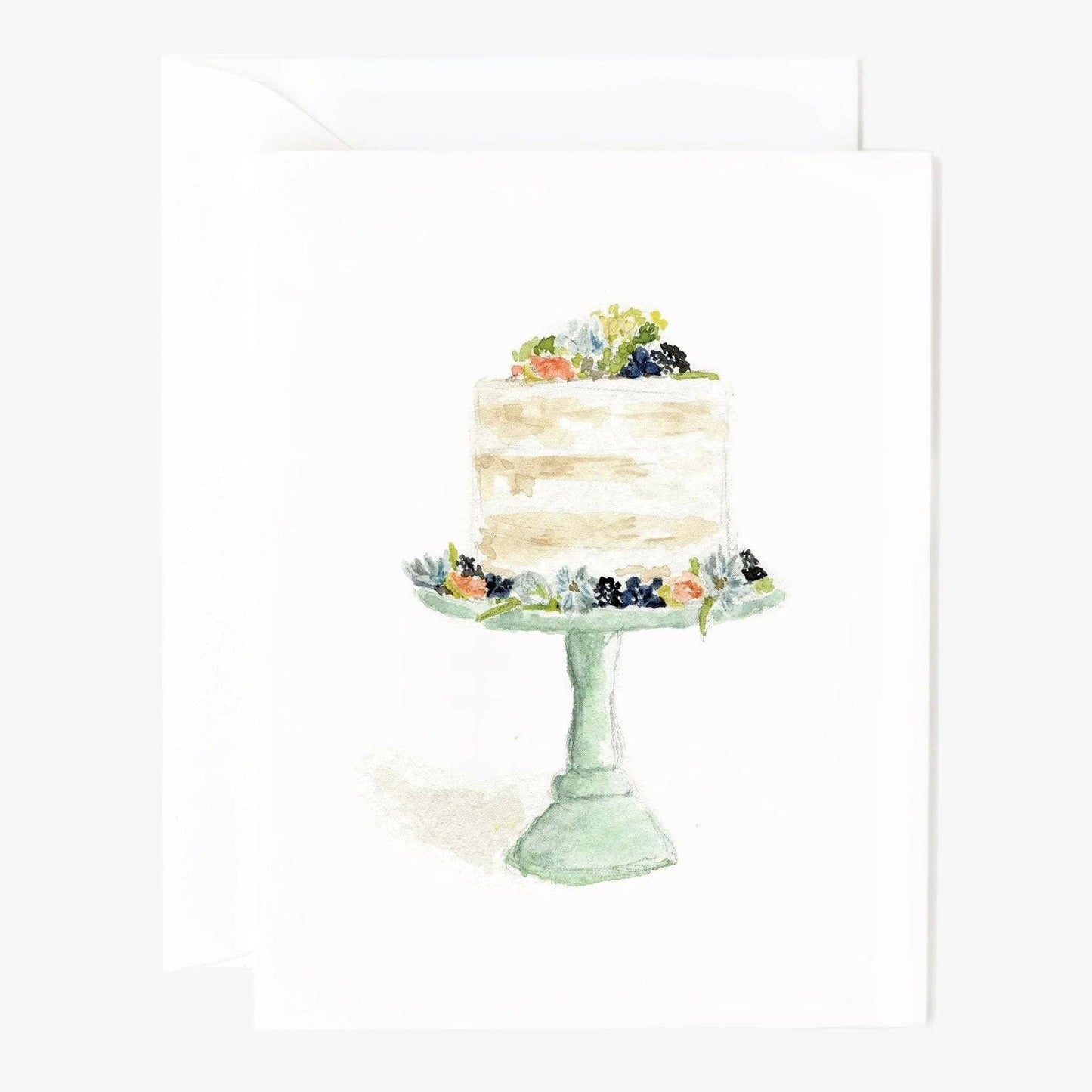 Cake Notecard - Heartfelt Gift Box