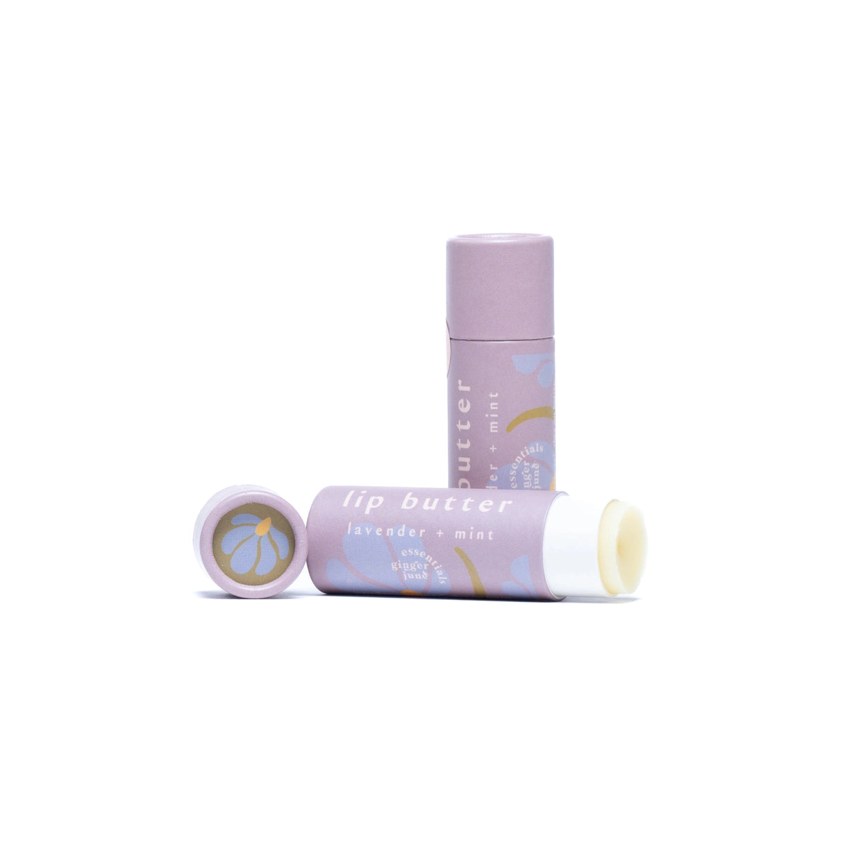 Lavender Peppermint Lip Butter | Beeswax Based - Heartfelt Gift Box