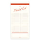 Retro Market List Notepad