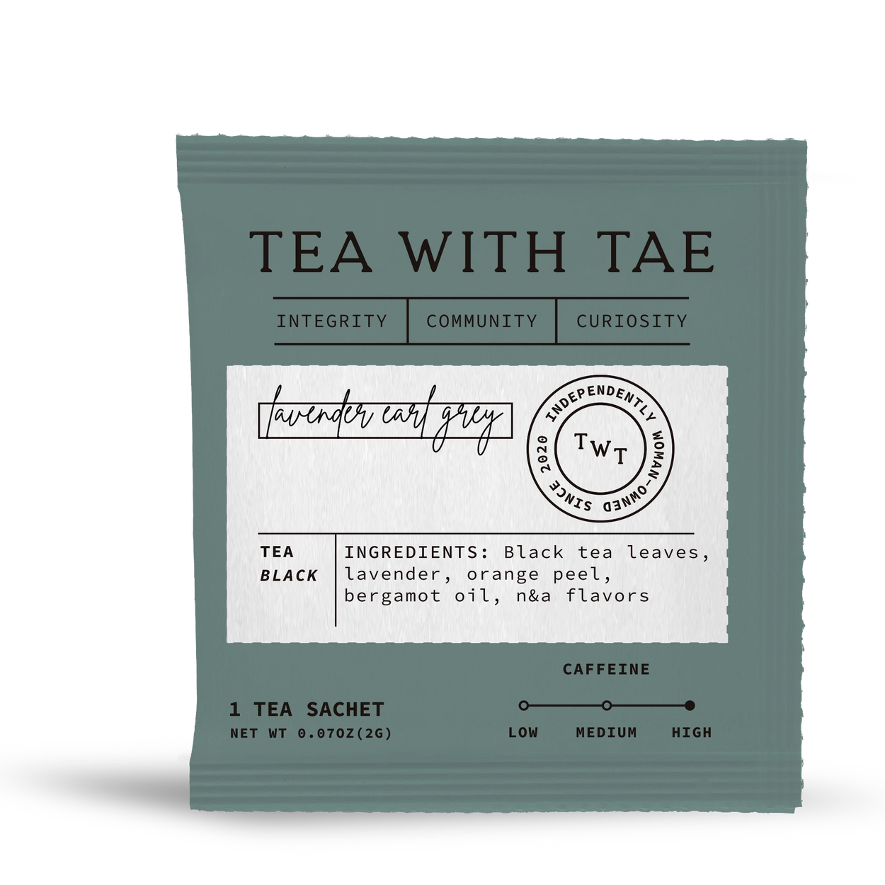 Lavender Earl Grey Black Tea | One Sachet - Heartfelt Gift Box