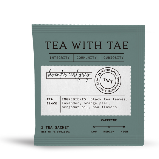 Lavender Earl Grey Black Tea | One Sachet - Heartfelt Gift Box
