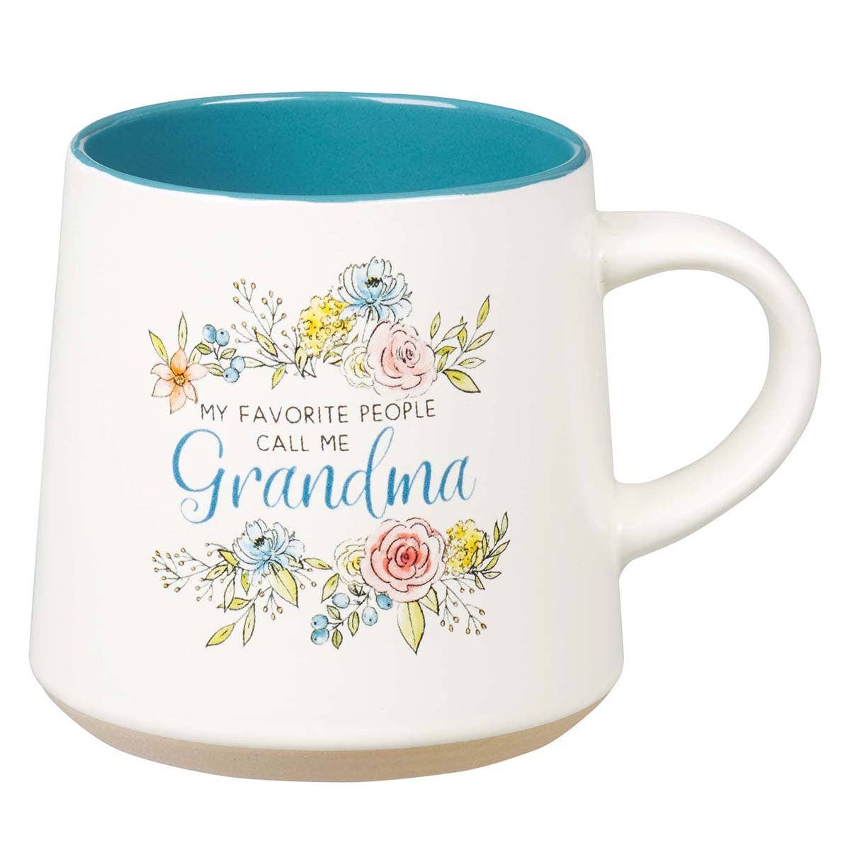 Floral Stoneware Mug | Grandma - Heartfelt Gift Box