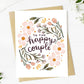 To the Happy Couple Wedding Card