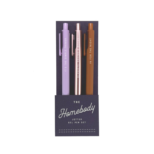 Homebody Jotter Gel Pens | Set of 3