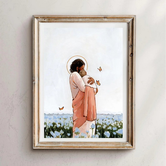 Among the Forget Me Nots Print | 5 x 7
