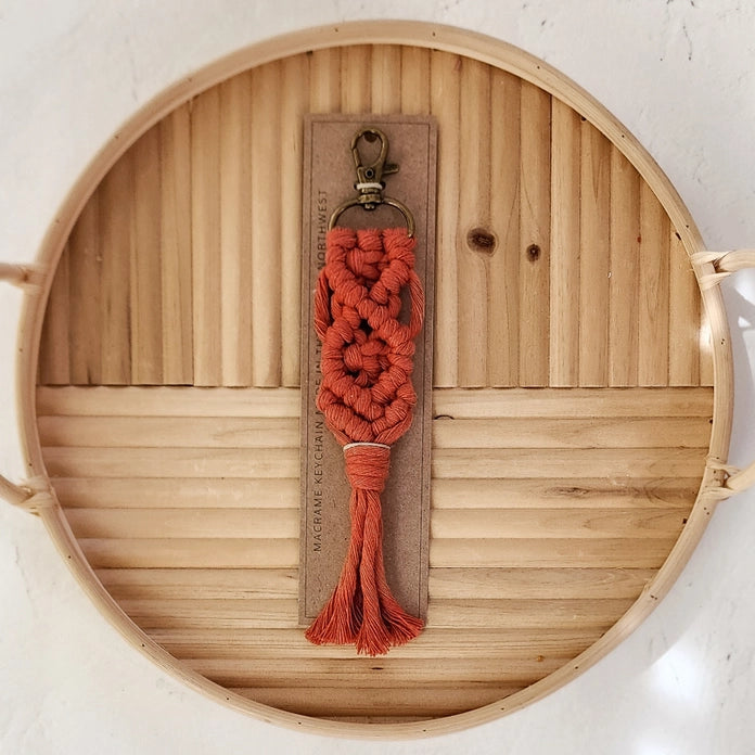 Macrame Keychains | Brick