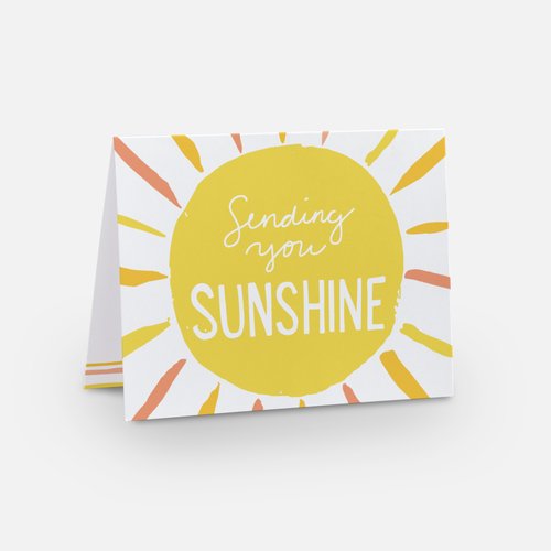 Sending You Sunshine Notecard