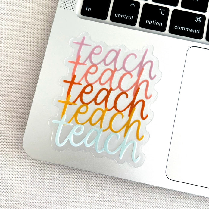 Teach Sticker