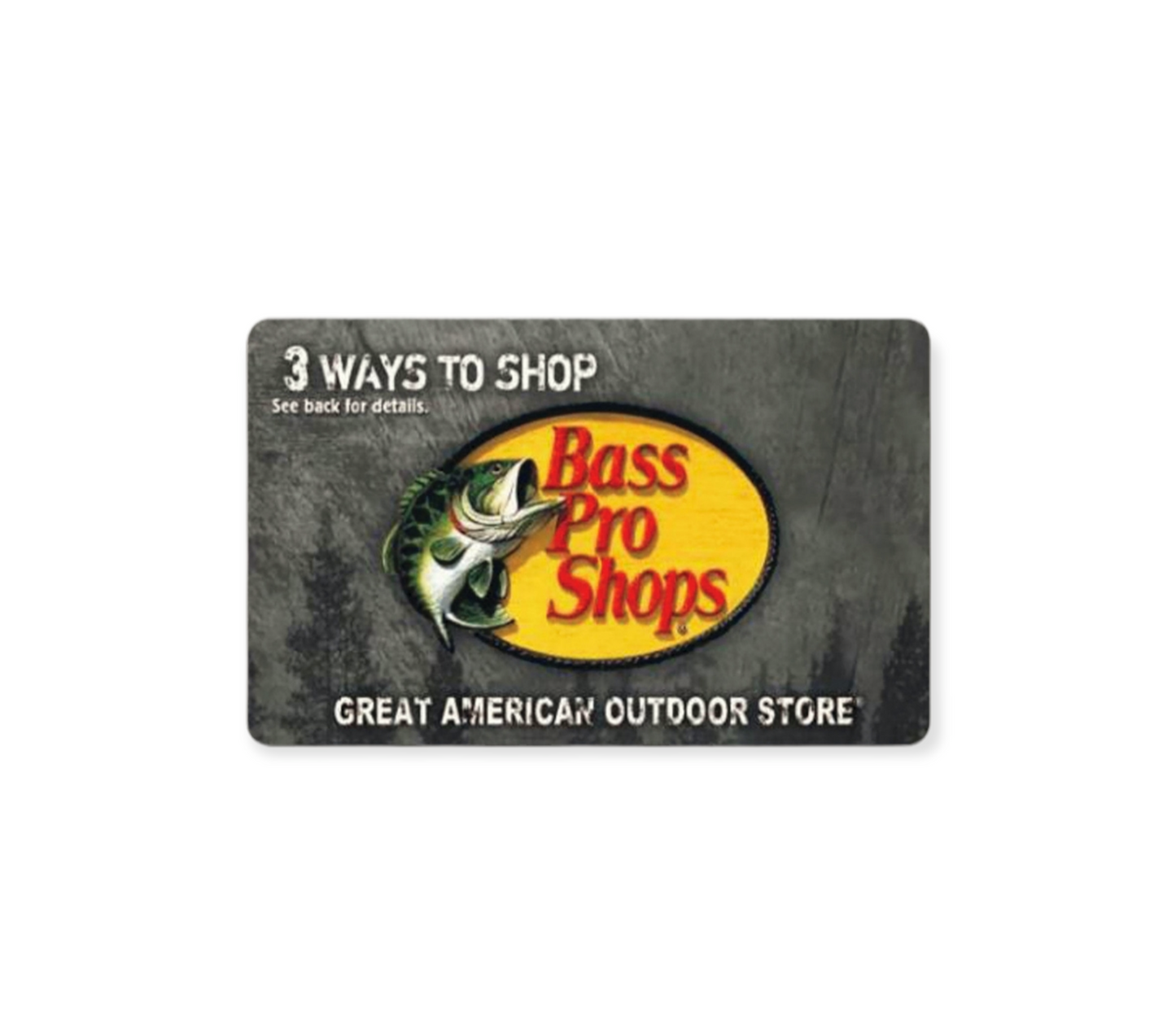 Bass Pro Shops Gift Card, $25 Value - Heartfelt Gift Box