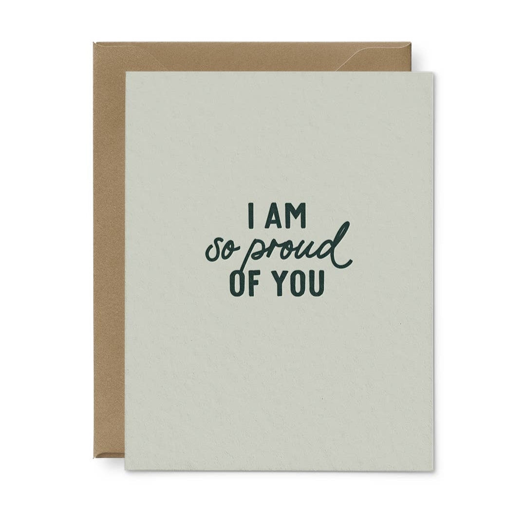 I Am So Proud of You Greeting Card - Heartfelt Gift Box