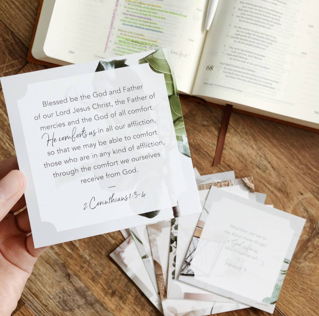 Encouragement Verse Card Set - Heartfelt Gift Box