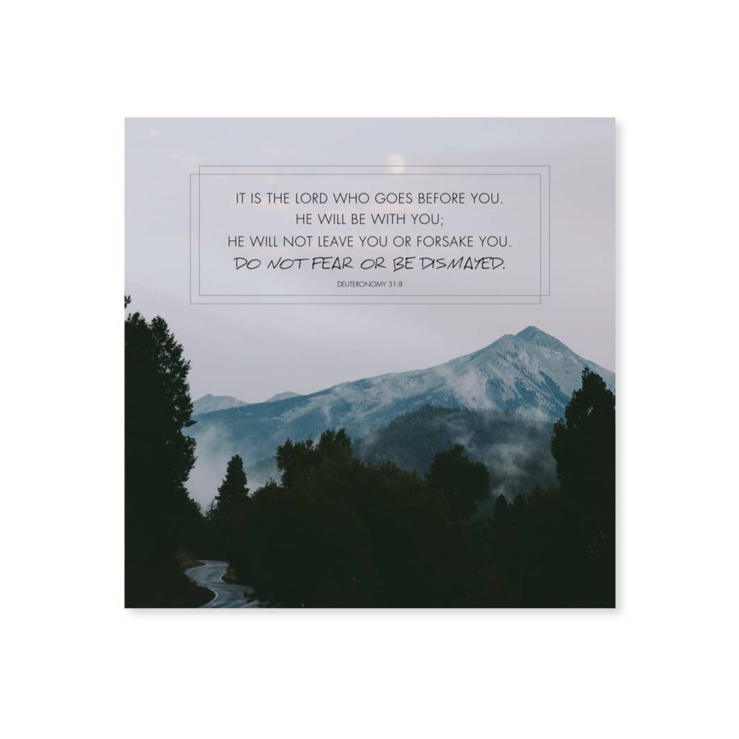 He Will Be With You Truth Print - Heartfelt Gift Box