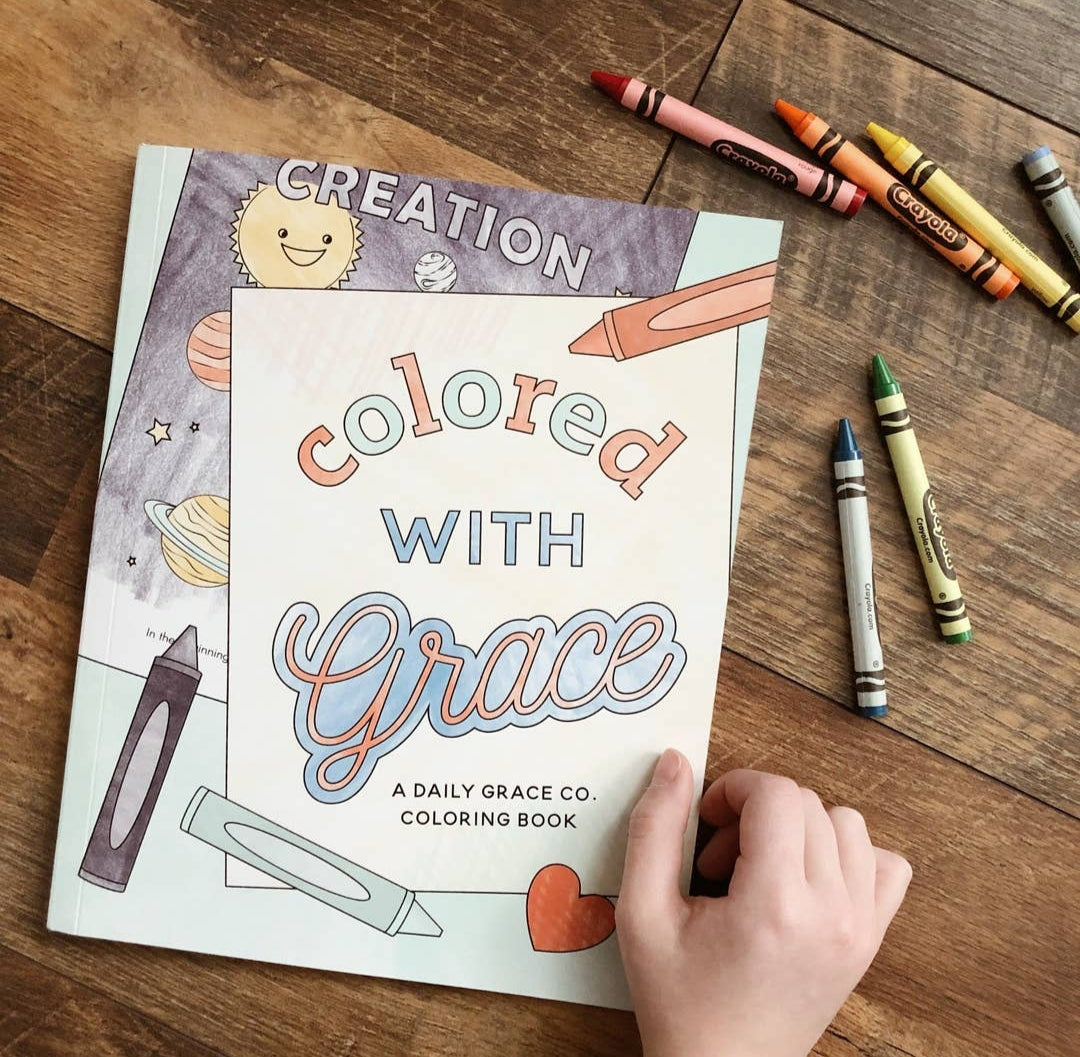 Colored with Grace | Kids Coloring Book - Heartfelt Gift Box