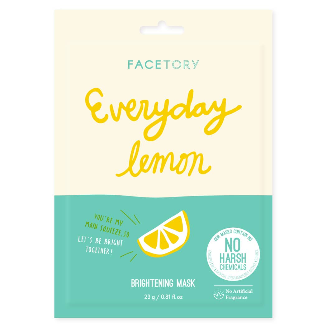 Everyday, Lemon Brightening Mask - Heartfelt Gift Box
