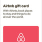 Airbnb Gift Card, $40 Value - Heartfelt Gift Box