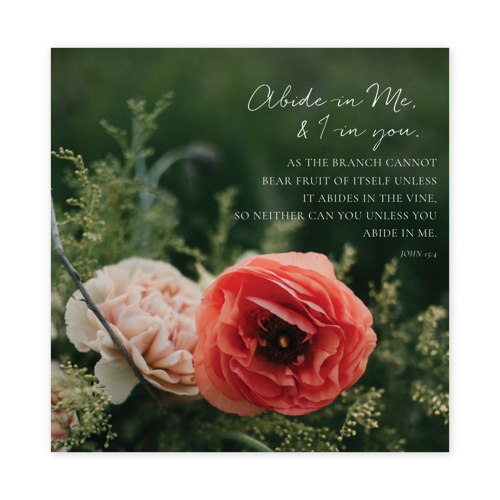 Abide in Me Truth Print, Brittany Good Creative - Heartfelt Gift Box