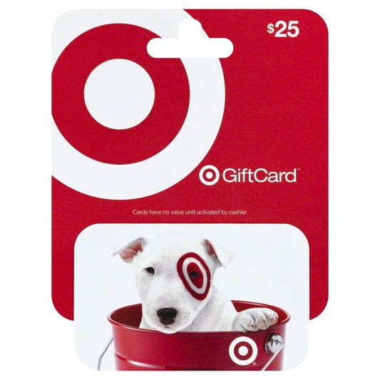 Target Gift Card, $25 Value - Heartfelt Gift Box