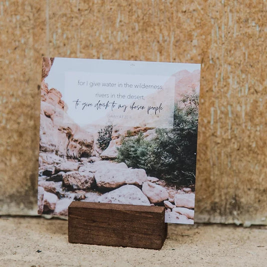 NEW | Water in the Wilderness Truth Print - Heartfelt Gift Box
